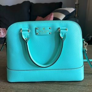 Kate spade turquoise tote